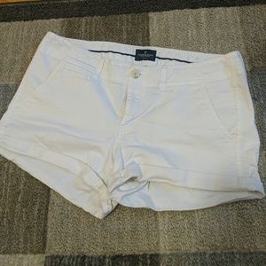 American Eagle White Shorts